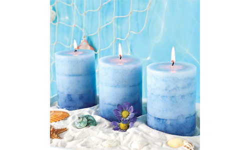 SCENTED PILLAR CANDLES